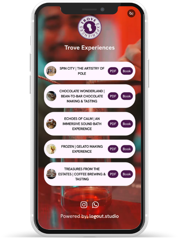 Trove Experiences on Airlink